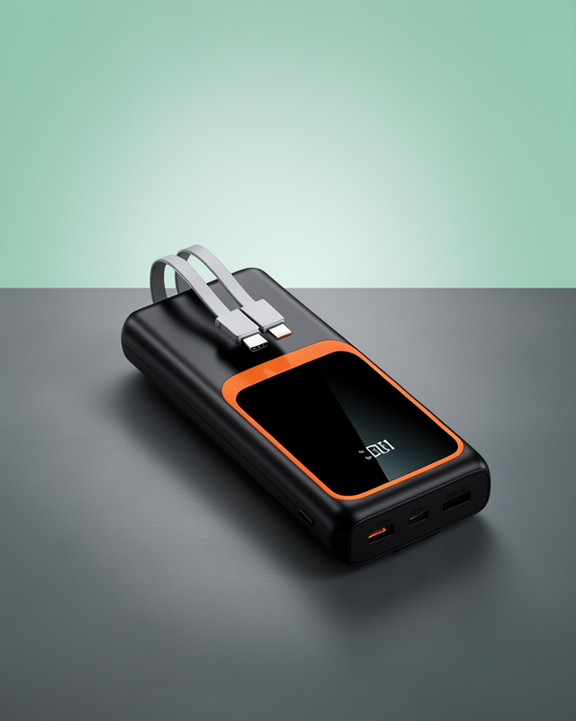 Dijital Ekranlı 20.000 mAh Powerbank | 22.5W Hızlı Şarj + Çoklu Bağlantı Seçeneği