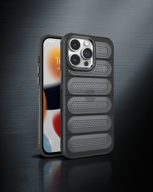 Apple İphone 15 Pro Max Kılıf Airmax Silikon Kapak - Siyah