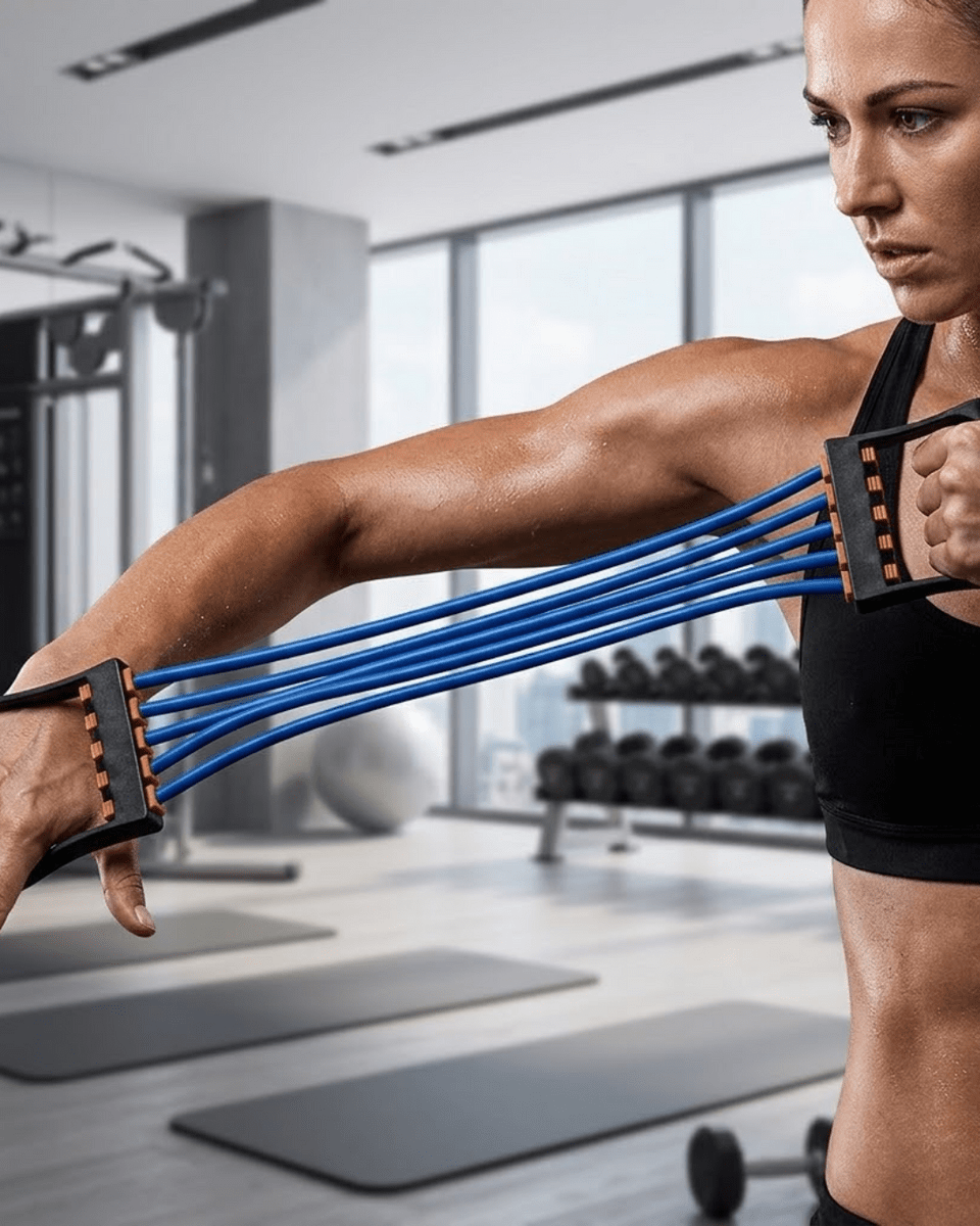 Çok Amaçlı Egzersiz Bandı Ev Spor Aleti Kas Güçlendirme Lastiği