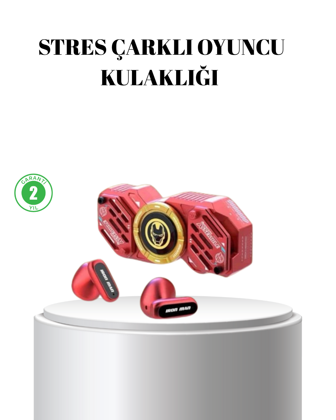 Bluetooth Müzikli Spinner – Stres Azaltıcı, Işıklı ve Dayanıklı Tasarım