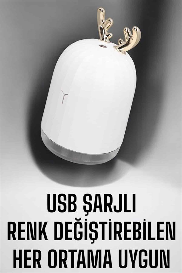Aromaterapi Hava Temizleyici Buhar Makinesi Taşınabilir Şarjlı