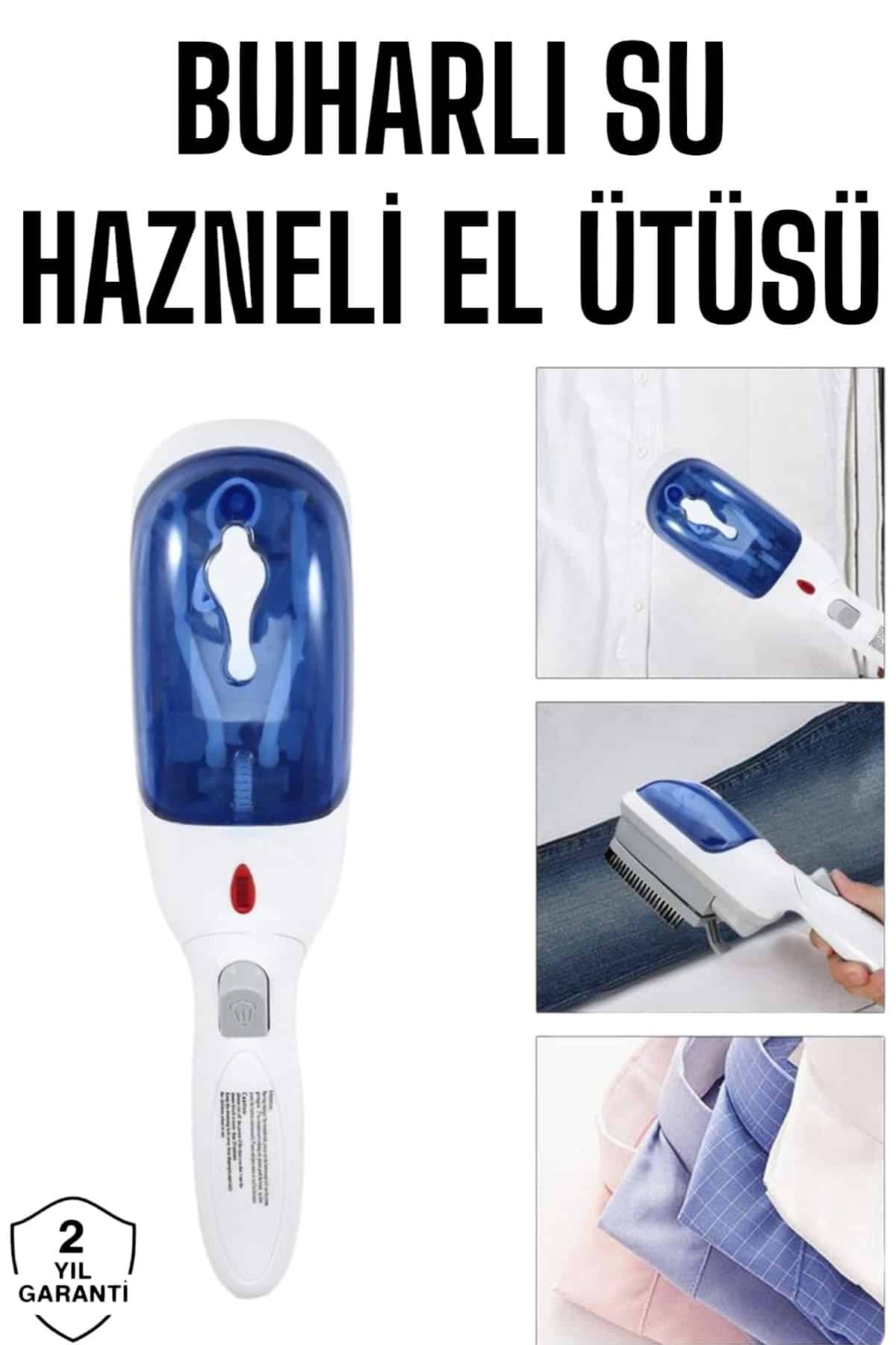 Yeni Nesil Taşınabilir Su Hazneli Buharlı El Ütüsü
