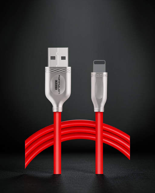 S48 Lightning Kablo İphone Uyumlu 1m 3a - Kırmızı