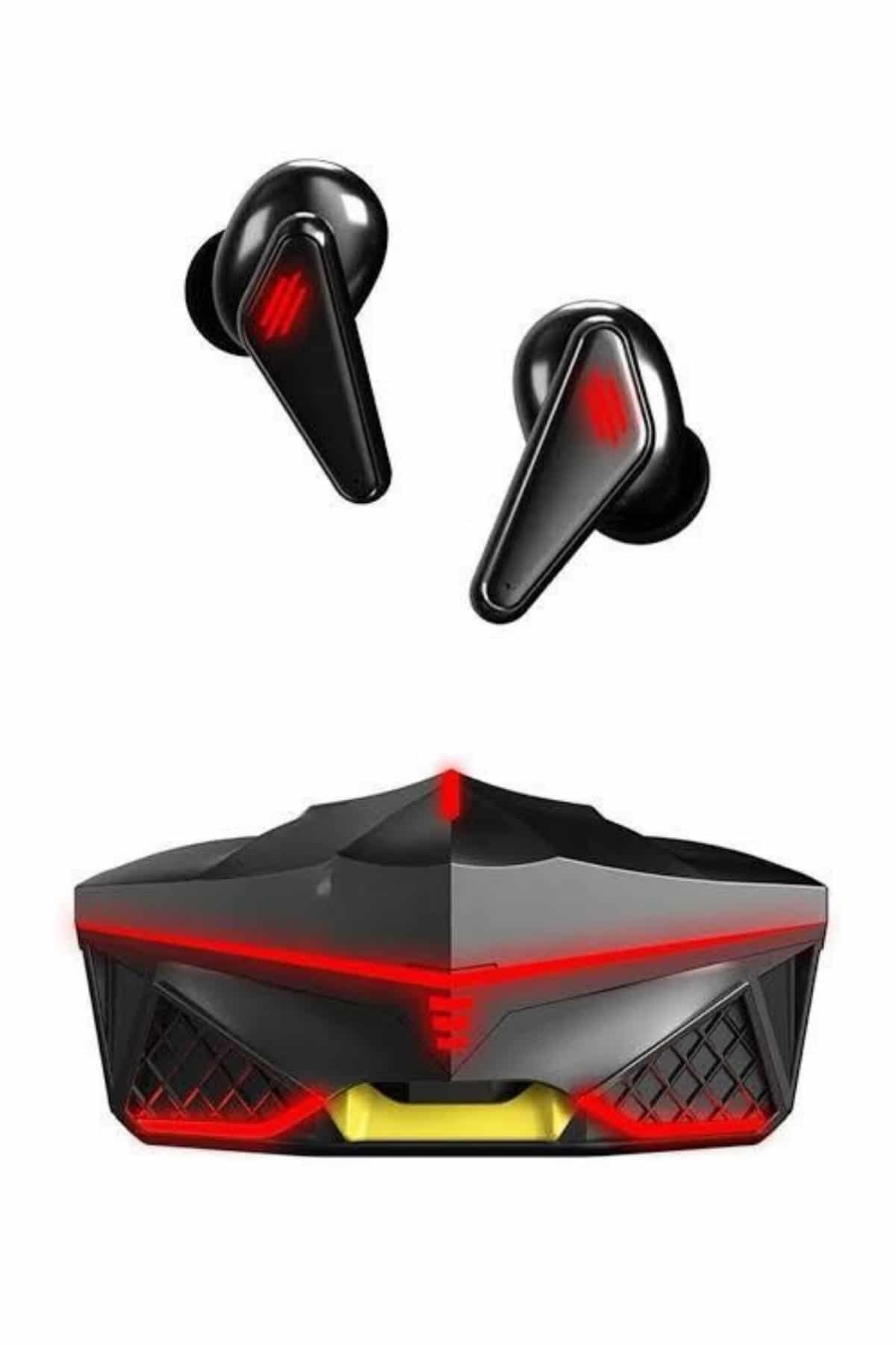 Dokunmatik Kontrol Tws Işıklı Kulakiçi Bluetooth Kulaklık Kablosuz Oyuncu Kulaklığı Yeni Nesil