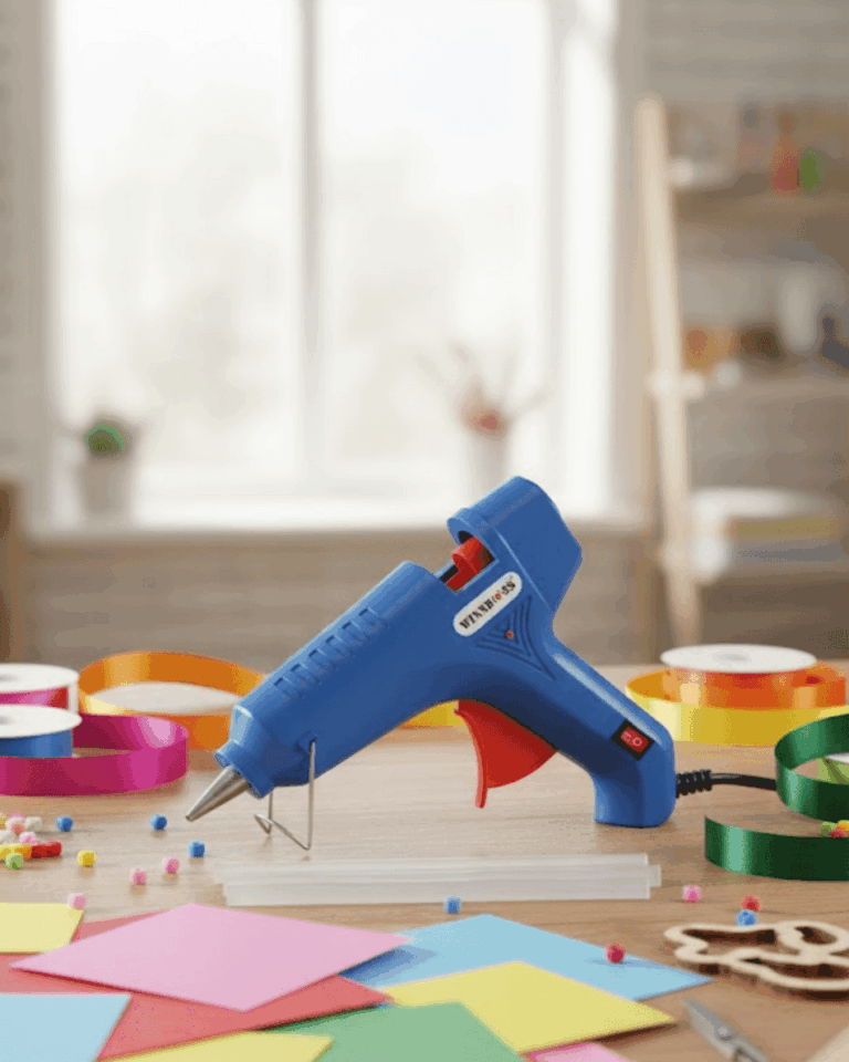 Ev ve Hobi İçin 60 W Silikon Tabancası 11 mm Uyumlu 5 Adet Hediye Silikon