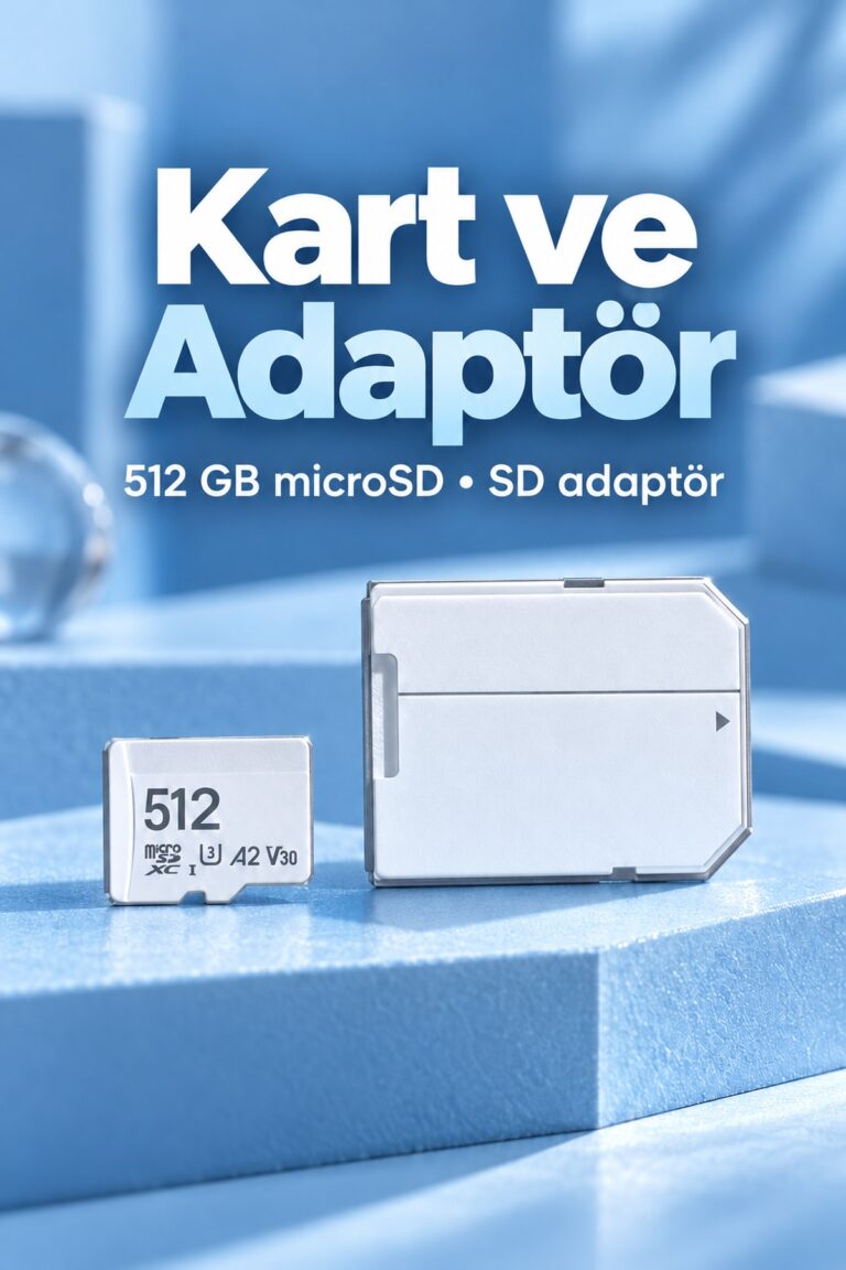 Hafıza Kartı 512 GB ve SD Adaptör Seti