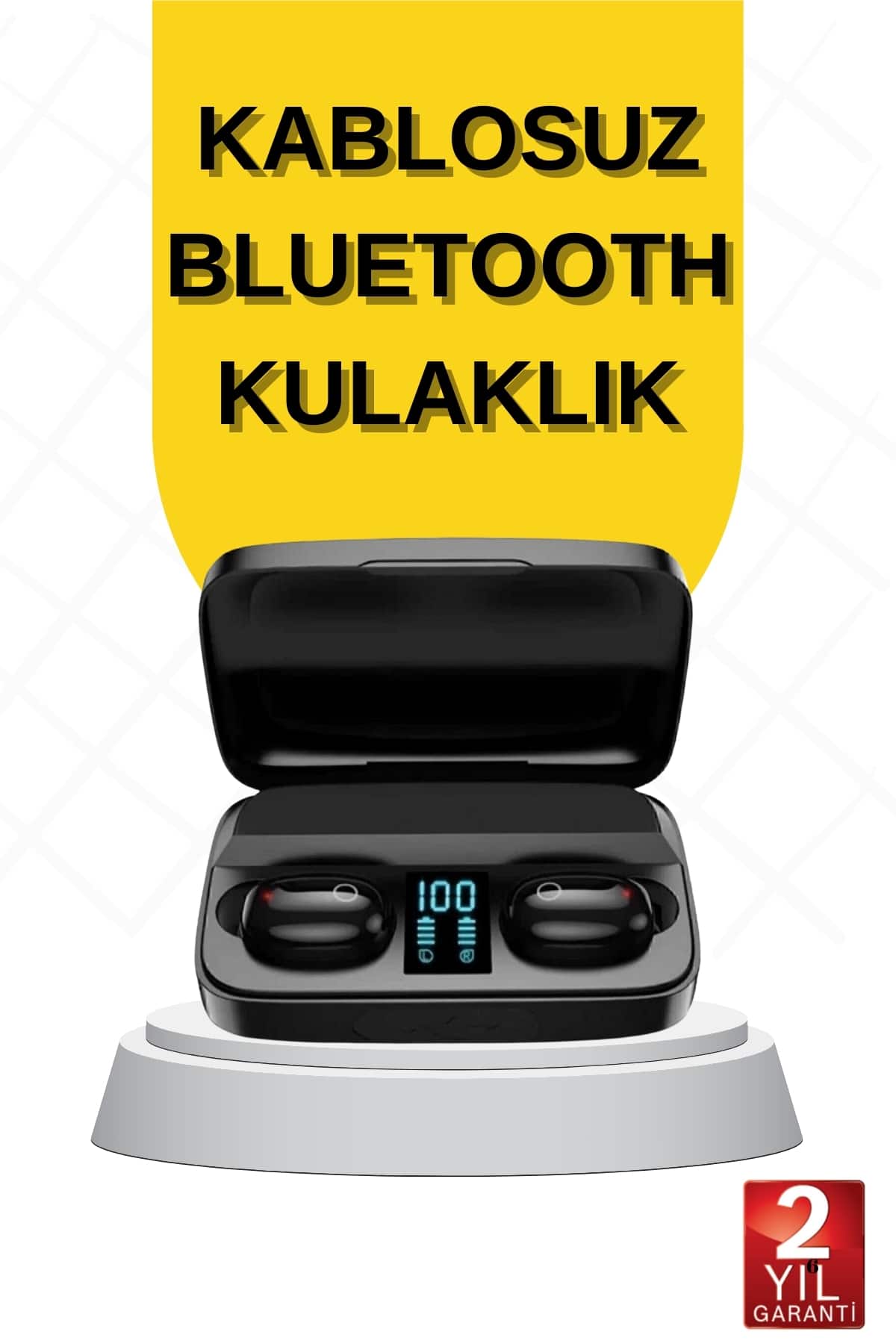2025 Yeni Model Bluetooth Kulaklık Stereo TWS Kulaklık 5.0 Bluetooth Yüksek Ses Kaliteli