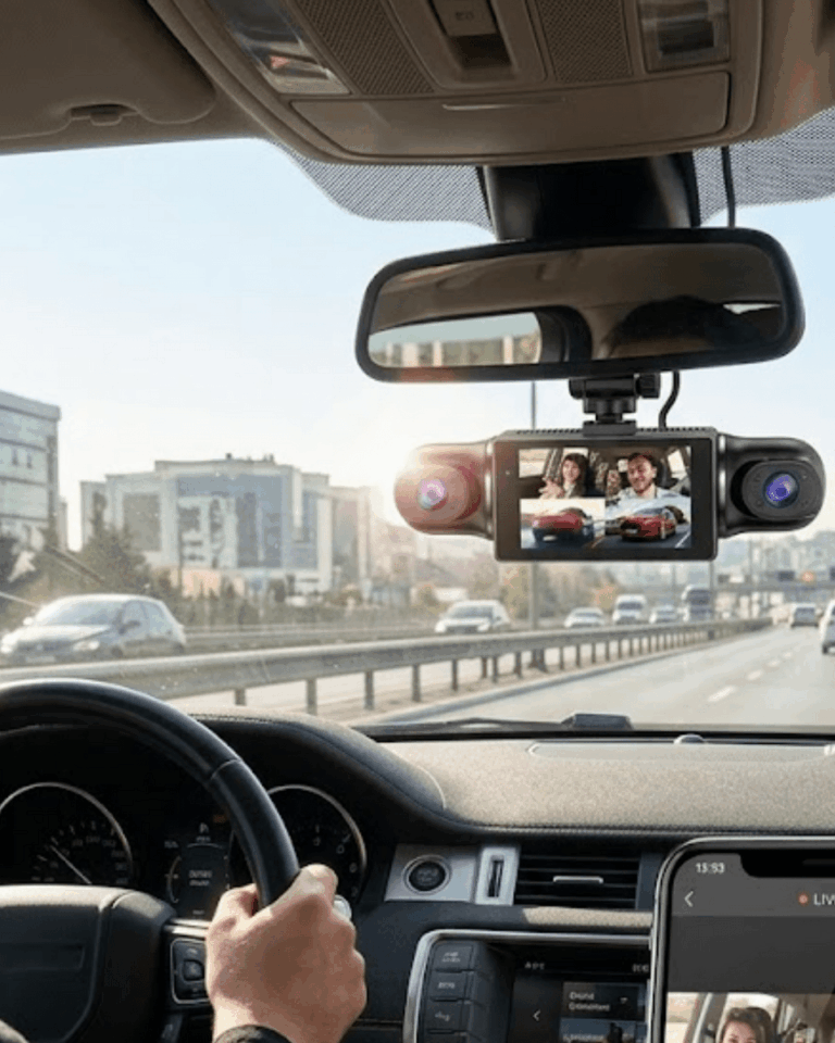 1080P Araç Kamerası Mobil Uygulama Bağlantılı G Sensörlü Güvenlik Sistemi