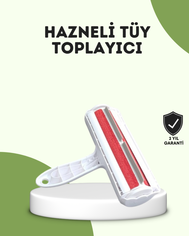 Yeniden Kullanılabilir Evcil Hayvan Tüy Toplayıcı – Pratik ve Ekonomik