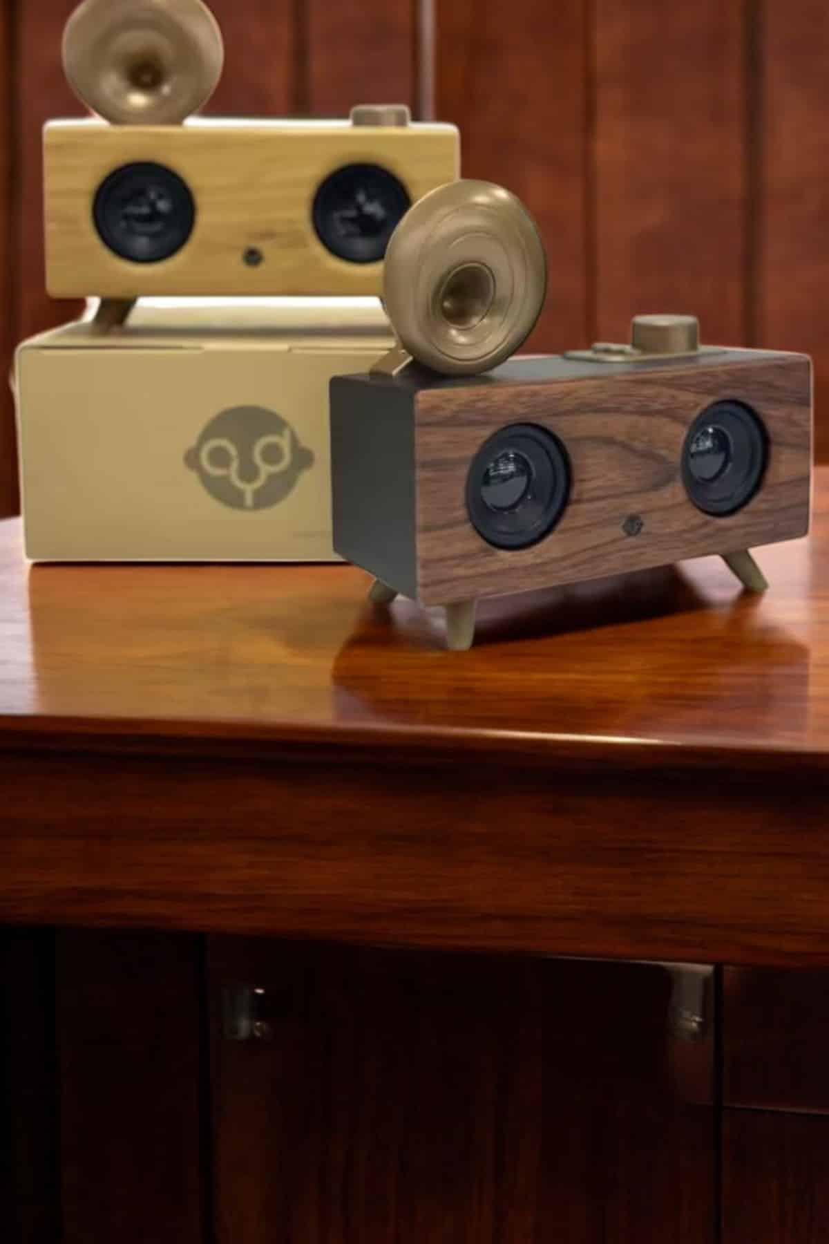 Çalar Radyo Müzik Kutusu Nostaljik Hoparlör Speaker