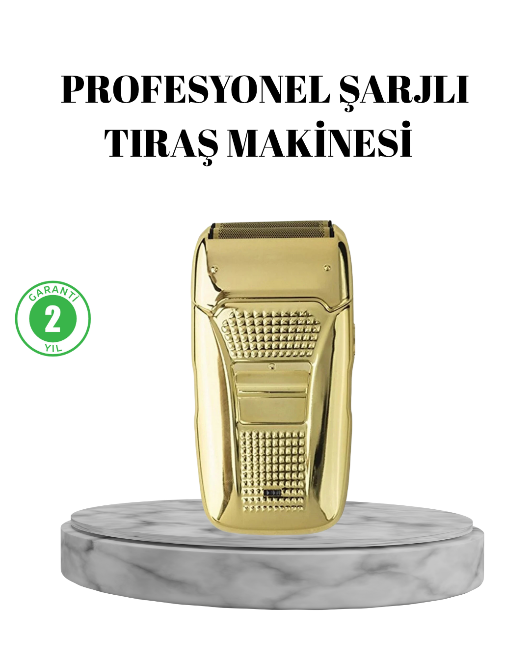 Islak Kuru Kullanımlı Şarjlı Tıraş Makinesi Ergonomik ve Cilt Dostu