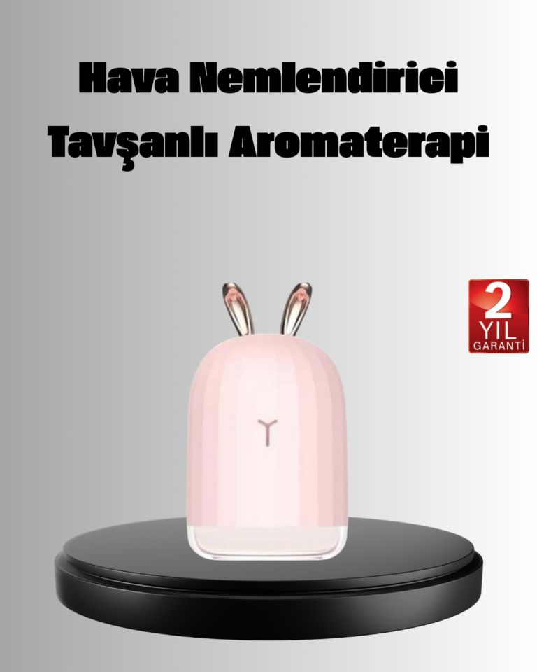 Aromaterapi Uyumlu Hava Nemlendirici – Ultrasonik Sessiz Difüzör