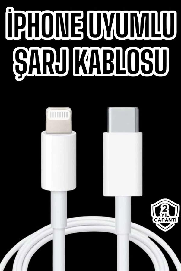 Iphone Tüm Modellerle Uyumlu Hızlı Şarj Kablosu İOS 30W