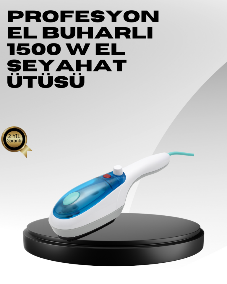 Pratik Buharlı Ütü Askıda Kullanım Kolaylığı