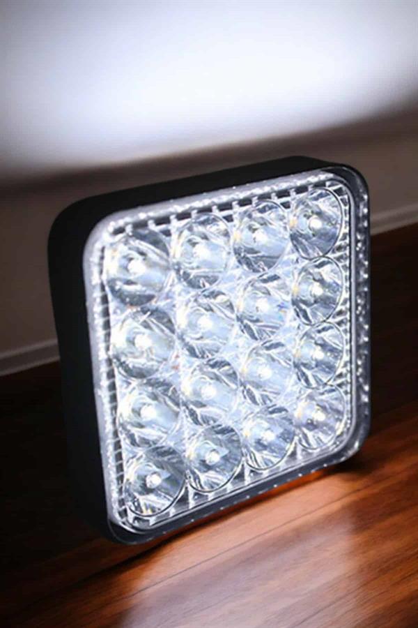 Tepe Lambası Tüm Araç Tiplerine Uygun Sis Lambası 16 Led Beyaz Renk