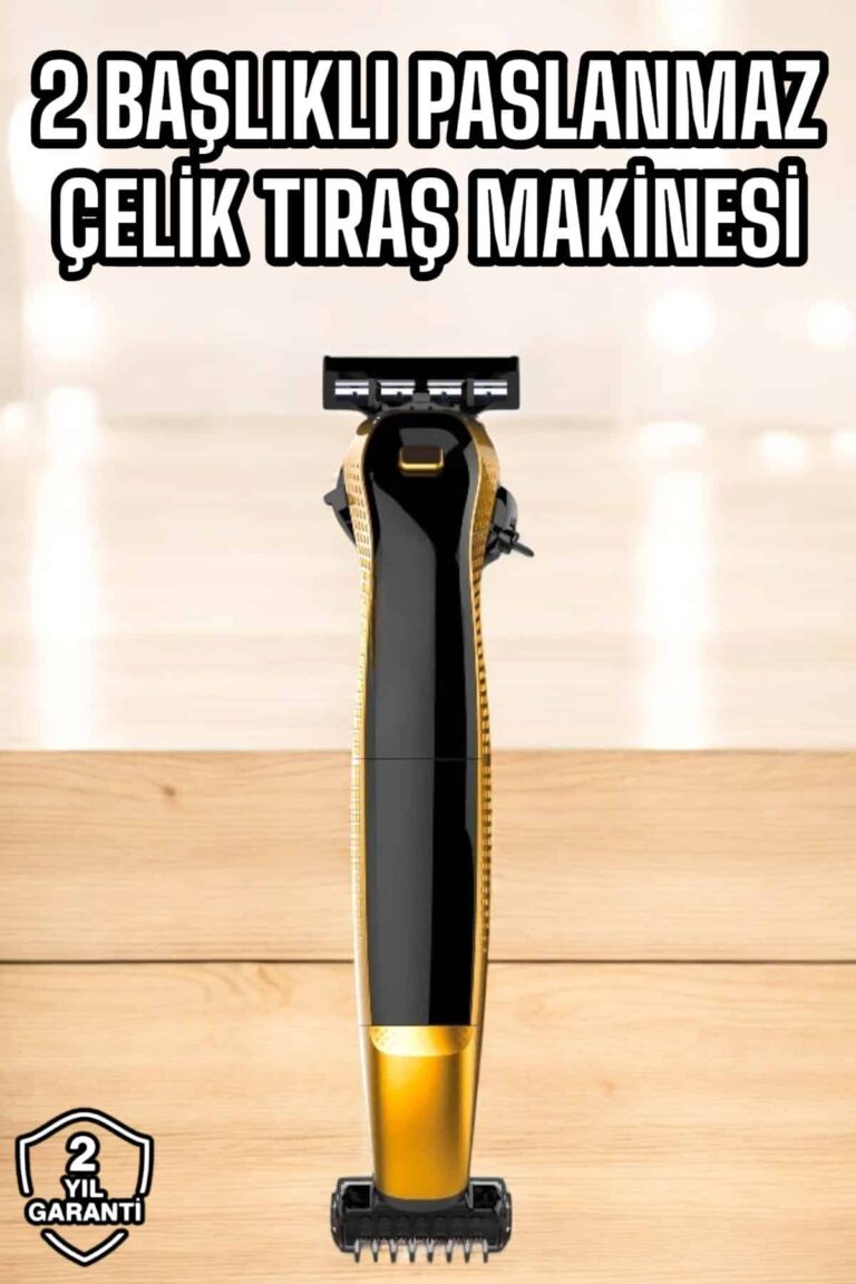 Jilet Başlıklı Tıraş Makine Sinek Kaydı Tıraş Seyahat Tipi Suya Dayanıklı