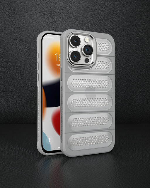Apple İphone 15 Pro Kılıf Airmax Silikon Kapak - Titan Gri