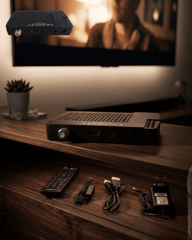 Yüksek Performanslı HD Uydu Alıcı Çoklu Dil Desteği USB Film İzleme Özelliği
