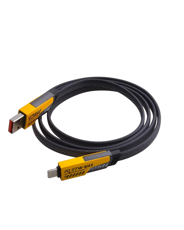 4'ü 1 Arada USB Hızlı Şarj ve Veri Kablosu – 65W Güç, Çoklu Bağlantı, 1.2m