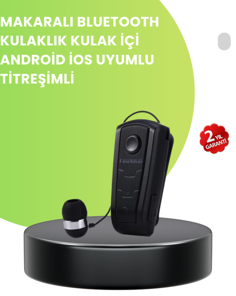 Ergonomik Tasarımlı Fineblue F910 Titreşimli Bluetooth Kulaklık
