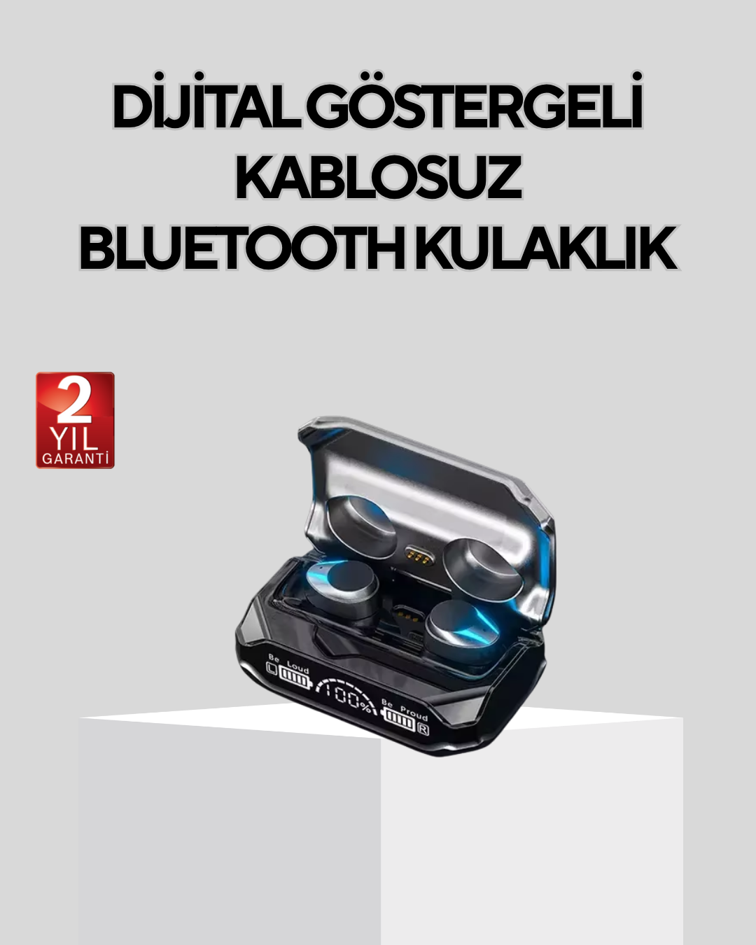 Bluetooth 5.3 Kablosuz Oyun ve Müzik Kulaklığı – Hızlı Eşleşme, Düşük Gecikme, Net Ses Deneyimi