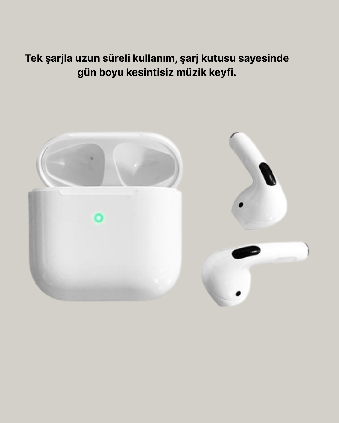 2. Nesil Bluetooth 5.0 Kablosuz Kulaklık Su Geçirmez HD Ses