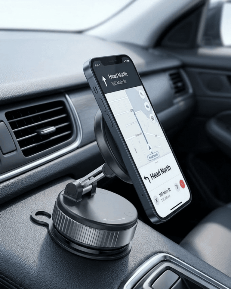 Araç İçi Manyetik Navigasyon Telefon Tutucu Güçlü Mıknatıslı Stand