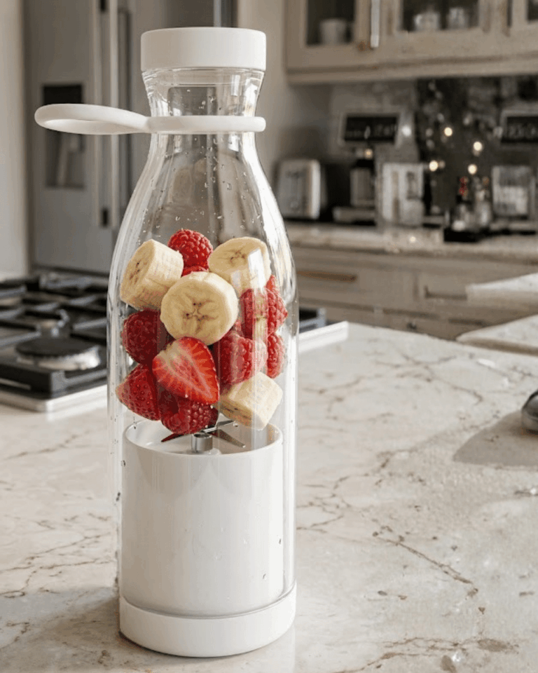 Mini Smoothie Blender USB Şarjlı 380 ml Taşınabilir ve Hafif Tasarım