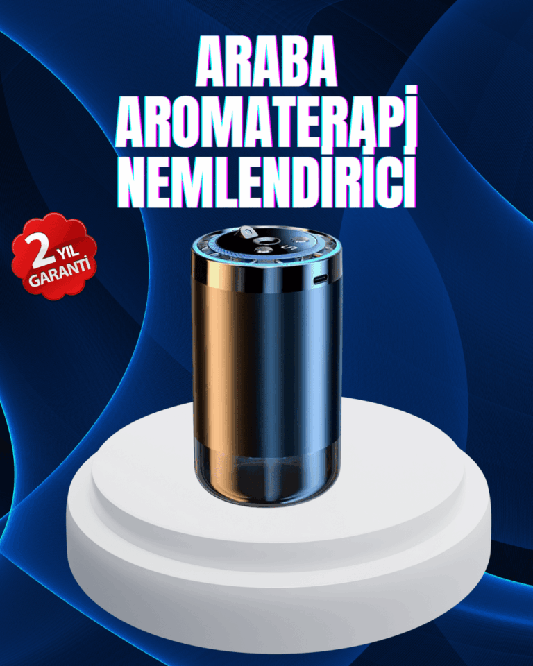 Nemlendirme ve Aromaterapi Özellikli Yıldız Işıklı Difüzör