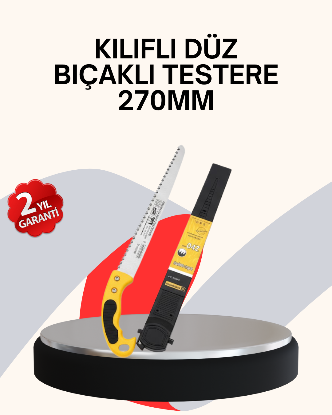 Bahçe İşleri İçin Kılıflı Budama Testere Bıçkı