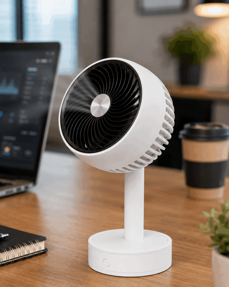 Cep Boy Hafif Tasarımlı Güçlü Pervaneli Mini Fan