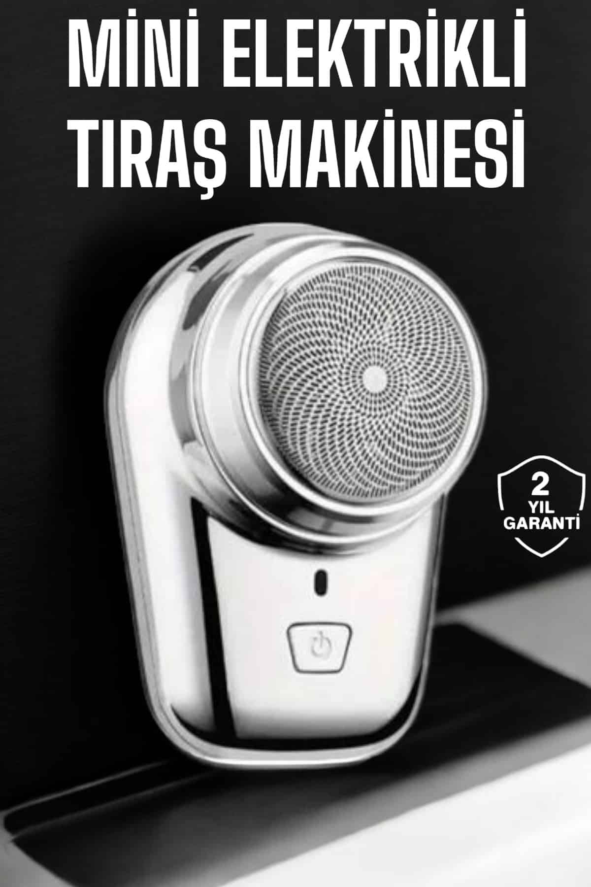 Seyahat Tipi Tıraş Makinesi Taşınabilir Kablosuz Mini Paslanmaz Çelik