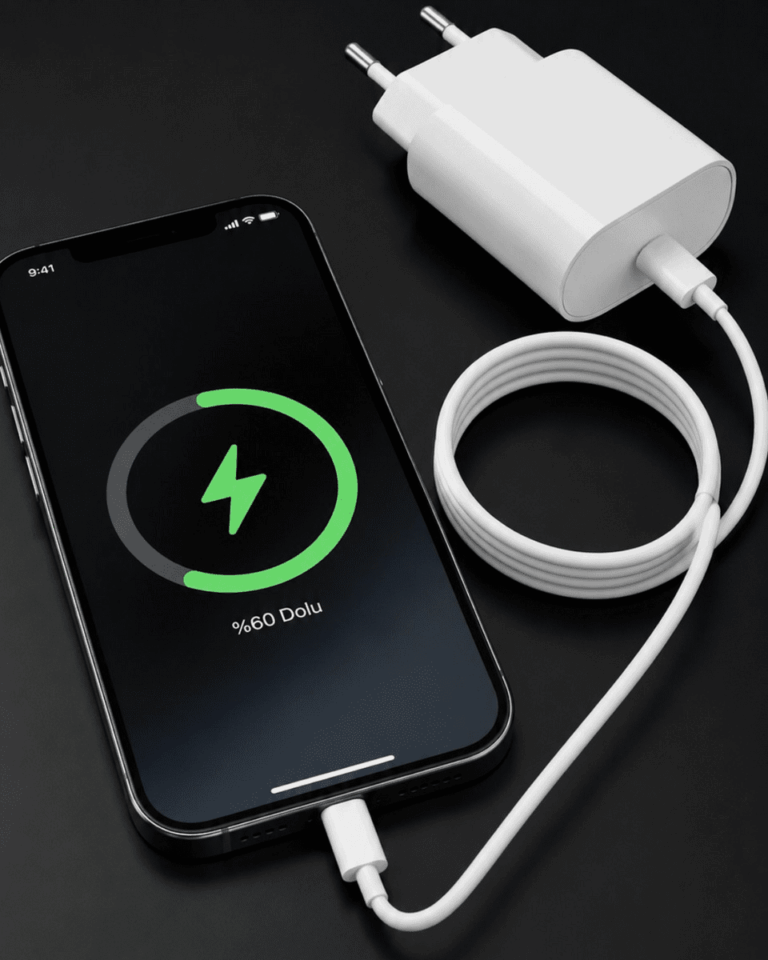 iPhone 14 13 12 Mini 11 XR XS X 20W Hızlı Şarj Adaptörü
