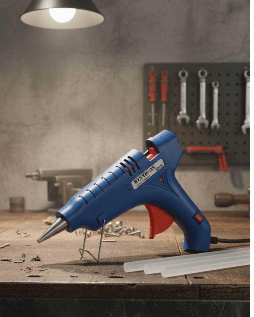 100 W Silikon Tabancası 11 mm Silikon Uyumlu 5 Adet Hediye Silikon