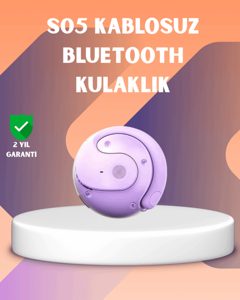 S05 Kulak İçi Kulaklık – Değiştirilebilir Silikon Uçlu Ergonomik Tasarım