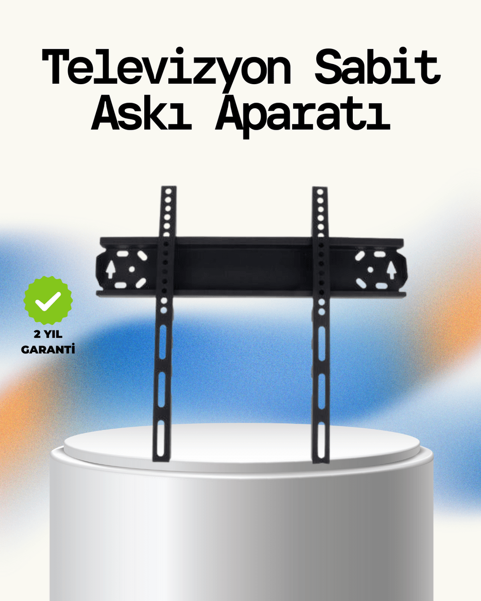 Universal TV Askı Aparatı 32-65 İnç Güçlü Çelik Gövde Sağa-Sola Ayar