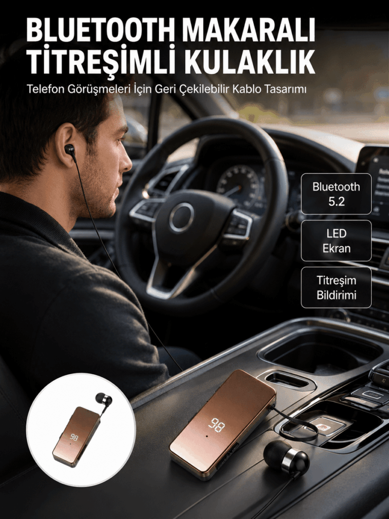Ultra Hızlı Şarj Özellikli Type-C Bluetooth Kulaklık – 10 Dakikada %50 Şarj, 20 Dakikada Tam Dolum