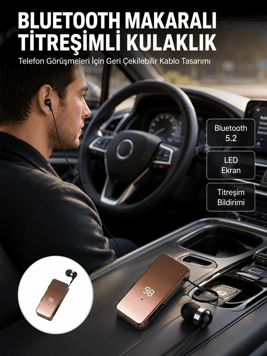 Ultra Hızlı Şarj Özellikli Type-C Bluetooth Kulaklık – 10 Dakikada %50 Şarj, 20 Dakikada Tam Dolum