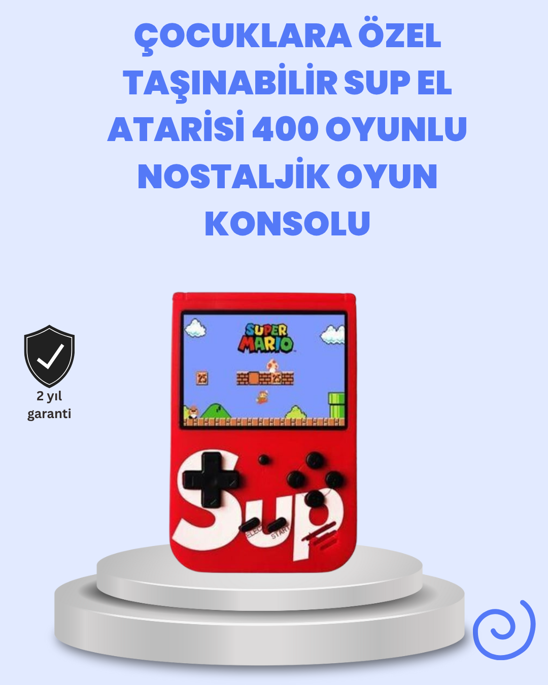TV Bağlantılı Şarjlı Retro Oyun Konsolu