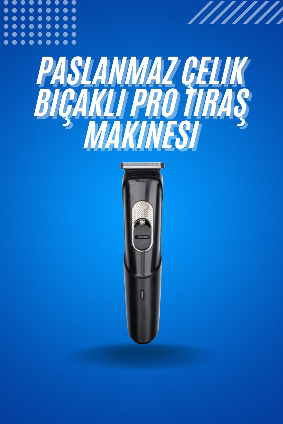 Ense Kesme Makinesi Şarjlı Saç Sakal Tıraş Makinesi Taşınabilir
