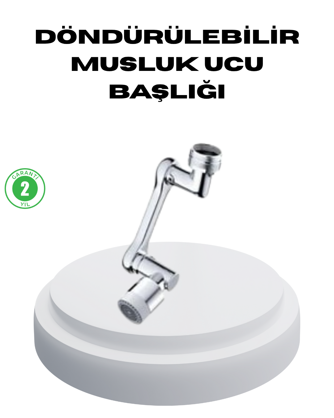 Dönebilir Musluk Başlığı – Lavabo Temizliği ve El-Yüz Yıkamada Maksimum Rahatlık