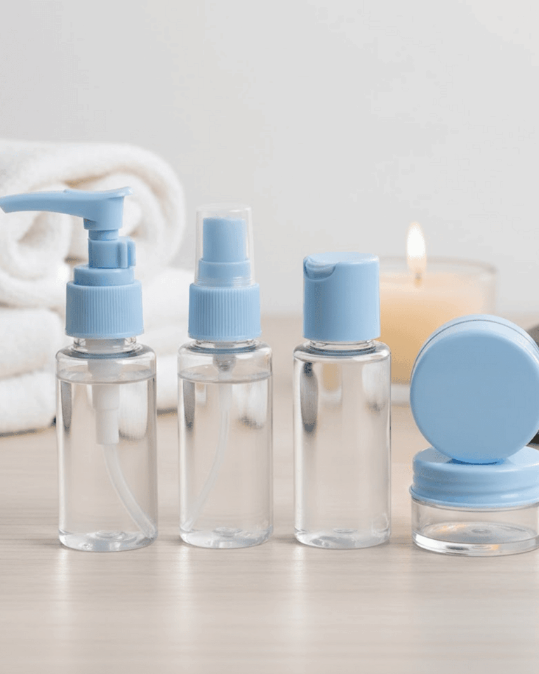 Taşınabilir 5 Parça Seyahat Kozmetik Seti 30 ml Sızdırmaz