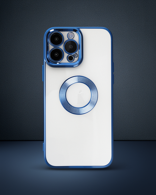 Apple İphone 14 Pro Max Kılıf Slot Silikon - Mavi
