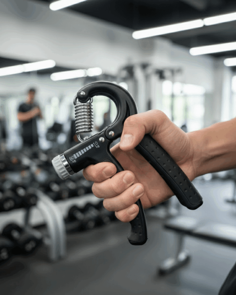 Ayarlanabilir El Yayı Sayaçlı Paslanmaz Çelik 5–60 Kg Direnç