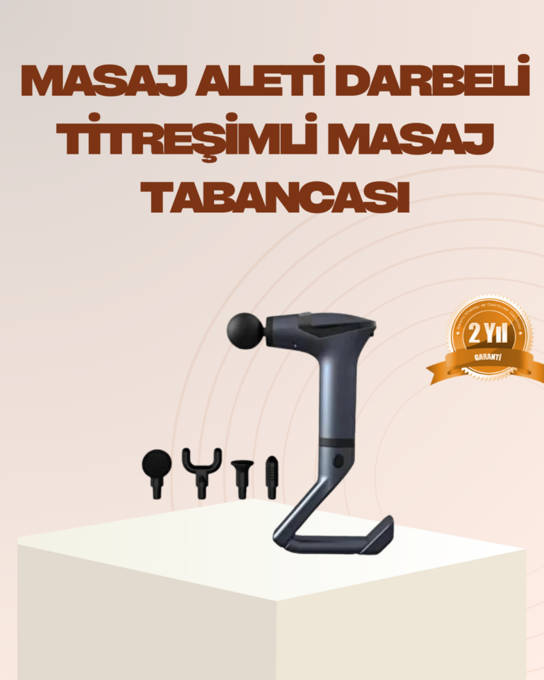 Şarjlı Taşınabilir 3in1 Titreşimli Masaj Aleti Esneme Bantlı