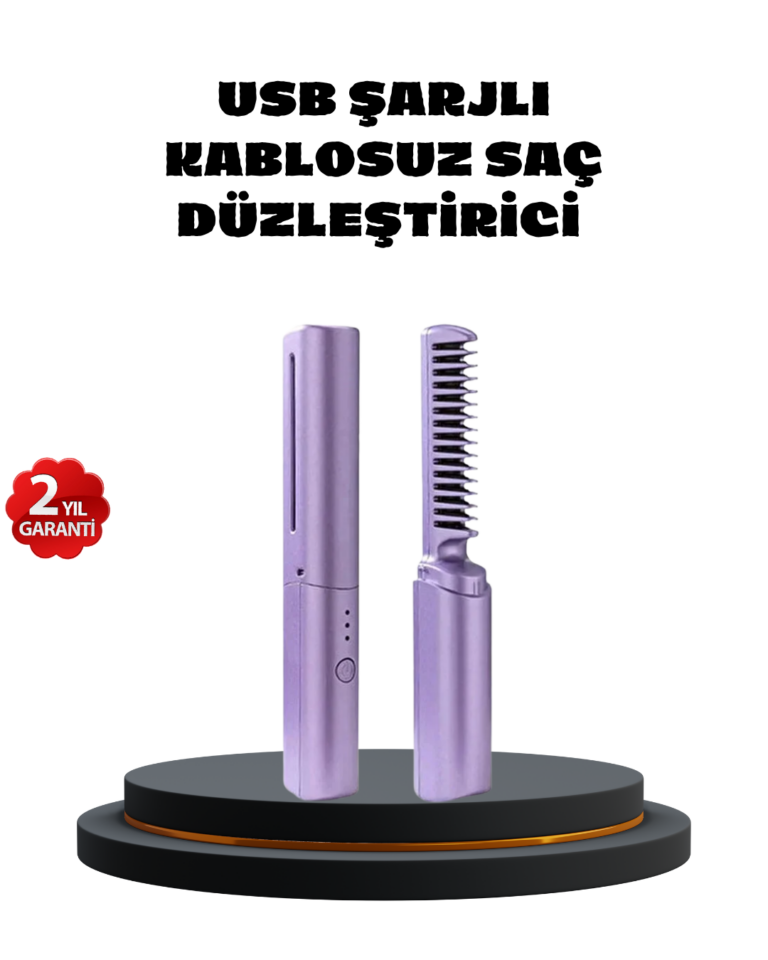 Isı Ayarlı Saç Düzleştirici – Her Saç Tipine Uygun Hassas Sıcaklık Kontrolü