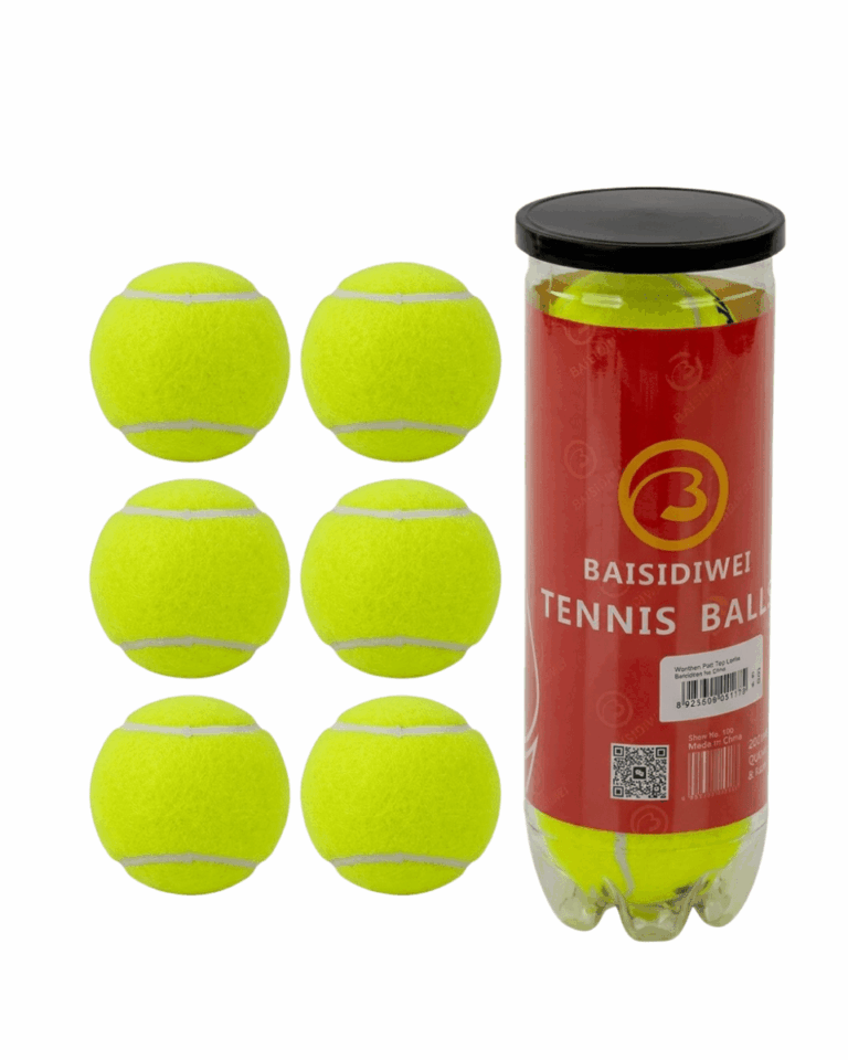 6’lı Tenis Topları Seti Spor ve Eğlence İçin İdeal Performans