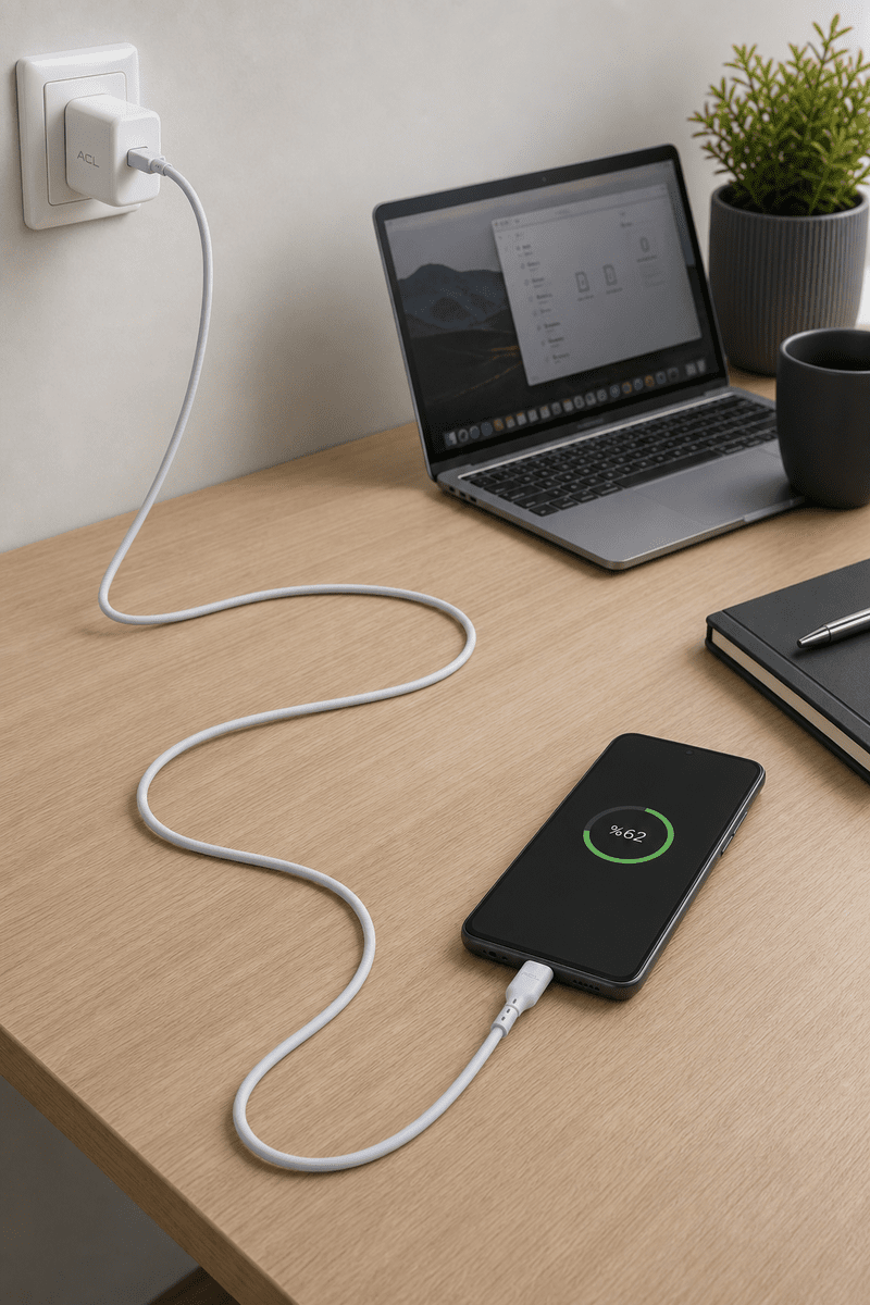 USB HIZLI ŞARJ ALETİ 2M