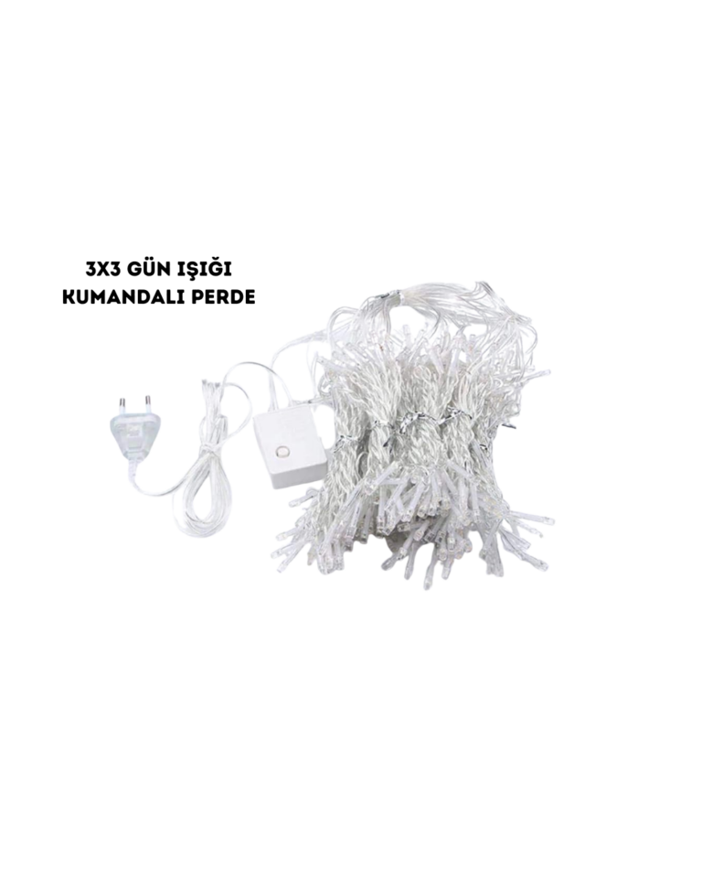 3X3 GÜNIŞIĞI KUMANDALI PERDE