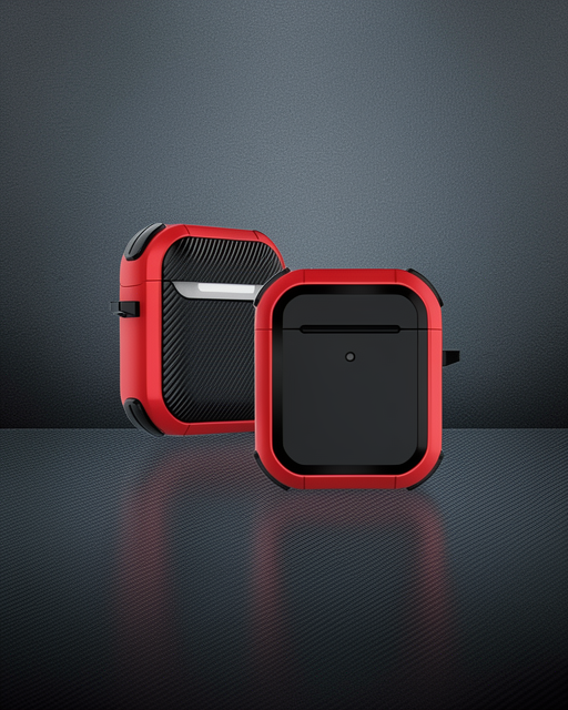 Apple Airpods 2 (2.nesil) Tank Kılıf - Kırmızı